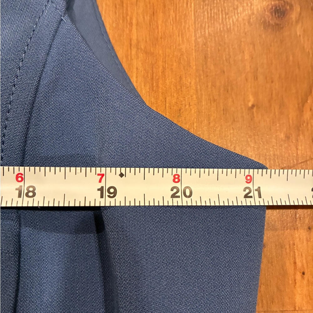 Anne Klein Classic Blue Midi Dress - Picture 10 of 11